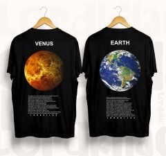 (VENUS) SIRT BASKILI TİŞÖRT (1 ADET )